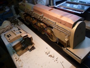 Schräg von hinten Ansicht von schräg hinten und Führerhaus