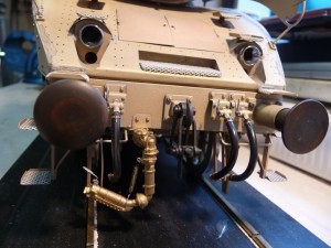 Bugansicht Bugansicht mit Bremshähnen